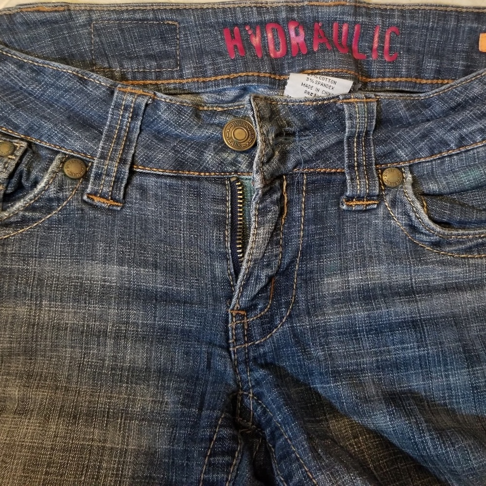 Hydraulic super low metro jeans